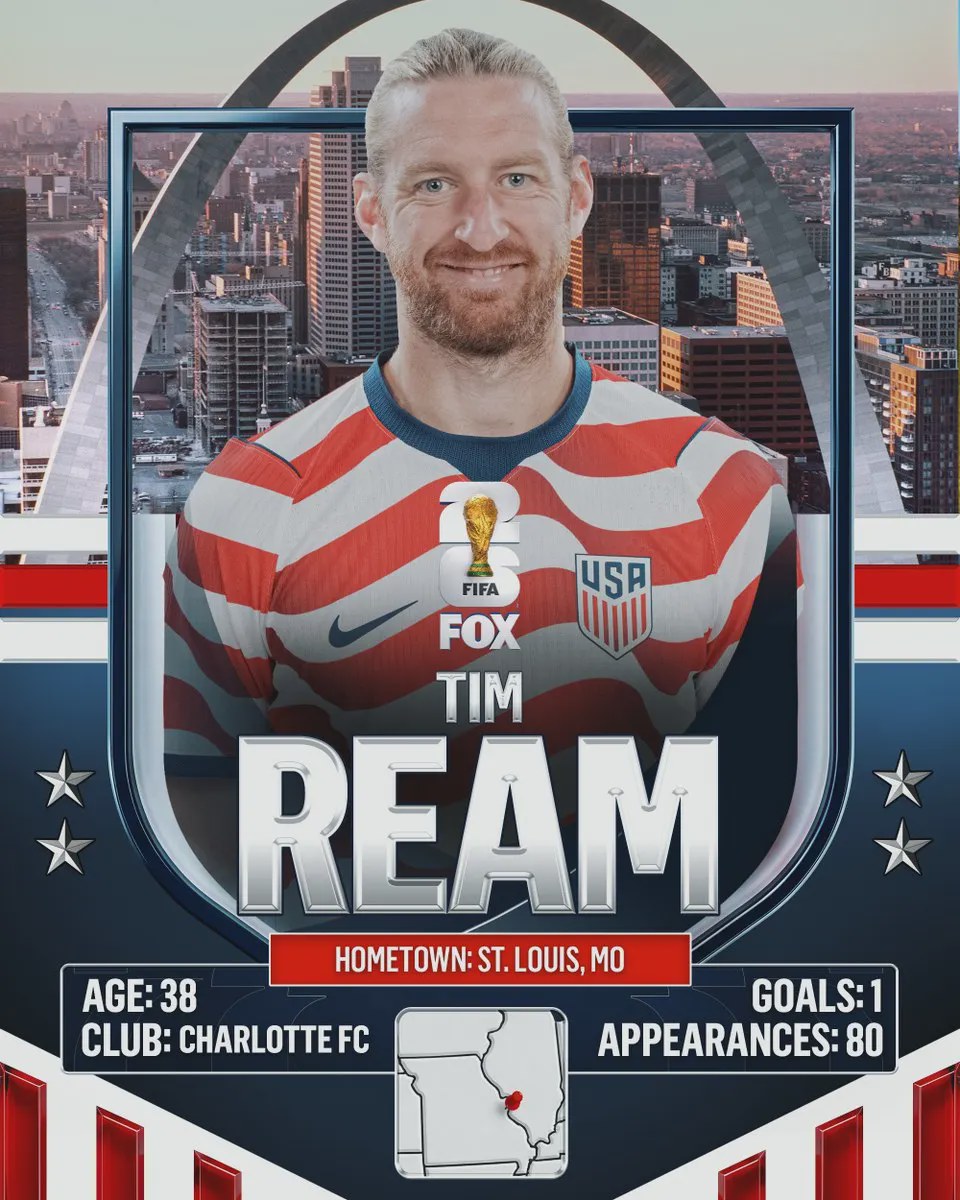 Tim Ream Named USA Captain for 2026 World Cup