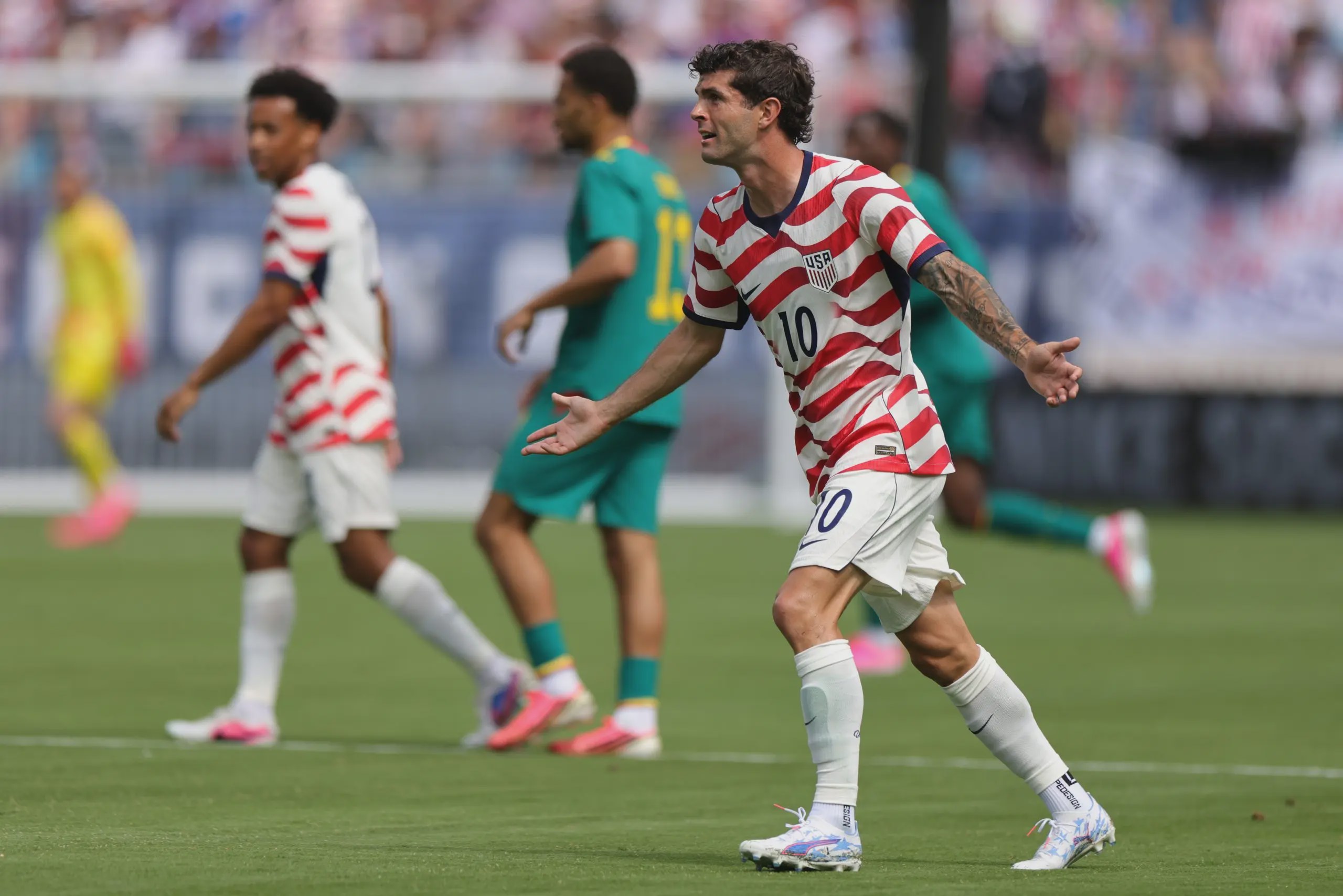 Pulisic ends drought as USMNT downs Senegal in World Cup warm-up
