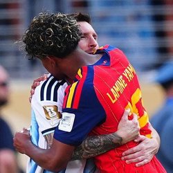 Passing the Torch: Lamine Yamal Completes Football as Messi Bows Out