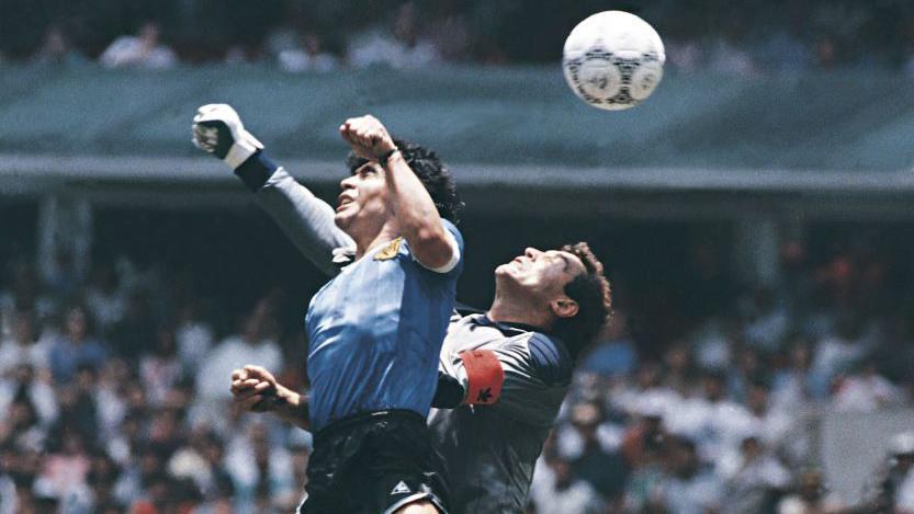 Maradona's 'Hand of God' World Cup Ball Fetches £2.5m at Auction