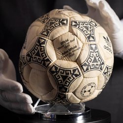 Maradona's 'Hand of God' World Cup Ball Fetches £2.5m at Auction