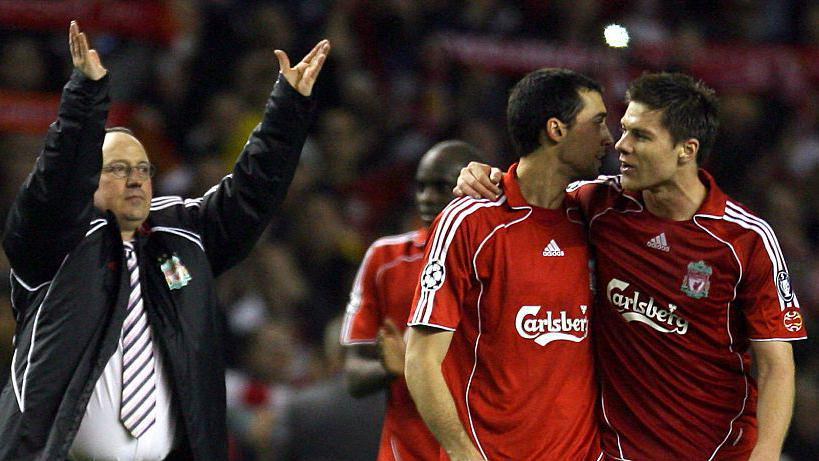 Rafa Benitez Analyzes Duelling Proteges Xabi Alonso and Alvaro Arbeloa