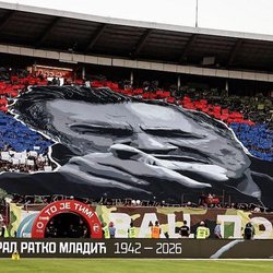 Red Star Belgrade Spark Outrage with Tifo Honoring War Criminal Mladic