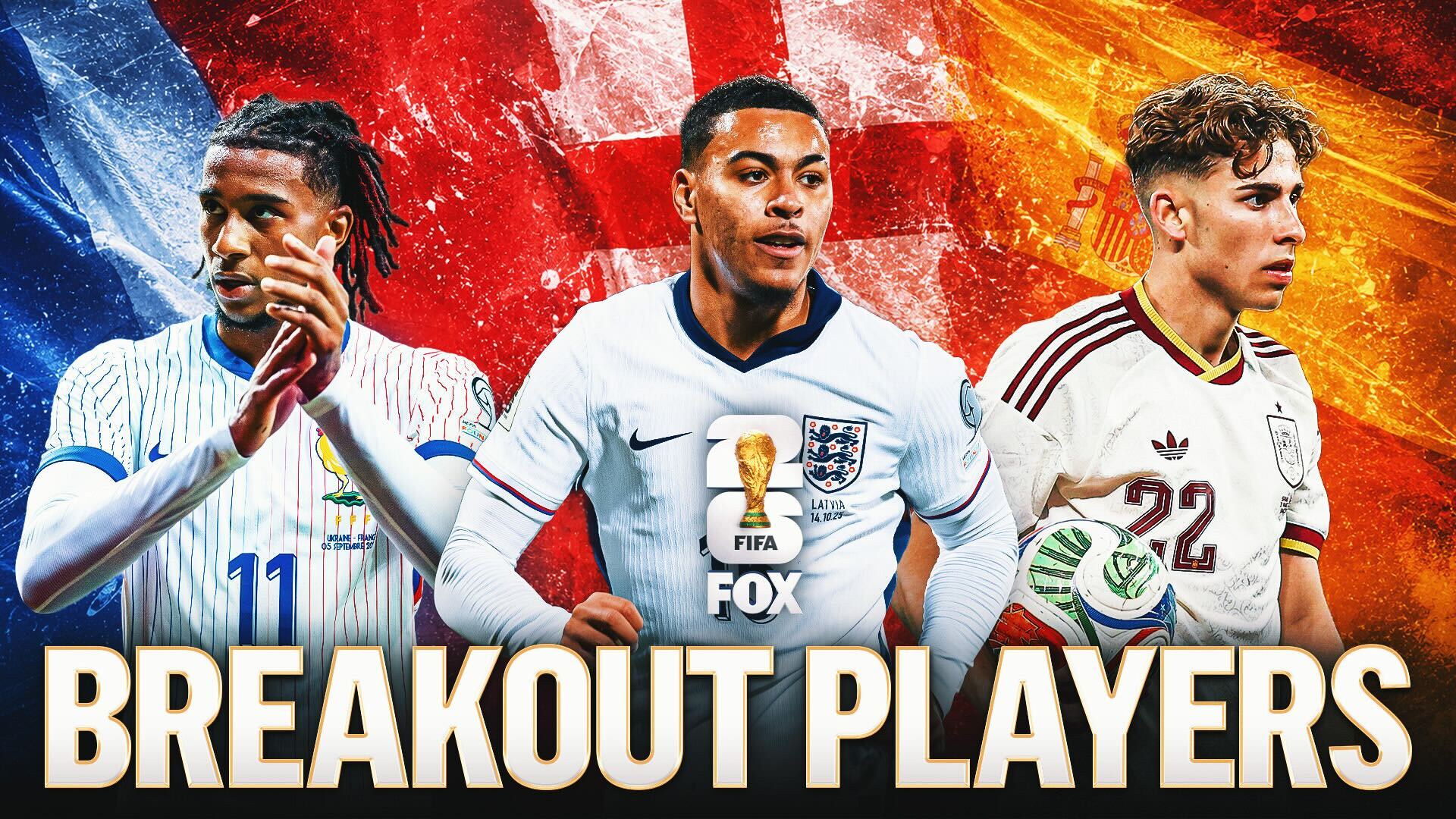 Six Rising Stars Poised for a 2026 World Cup Breakout